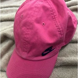 Pink Nike baseball cap
